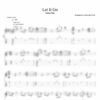 Tablature floutée de Let It Go de James Bay