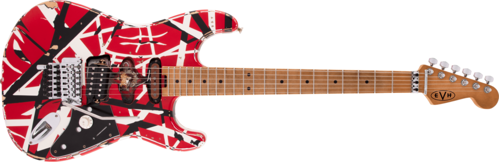 frankenstrat van halen La guitare Frankenstrat de Eddie Van Halen