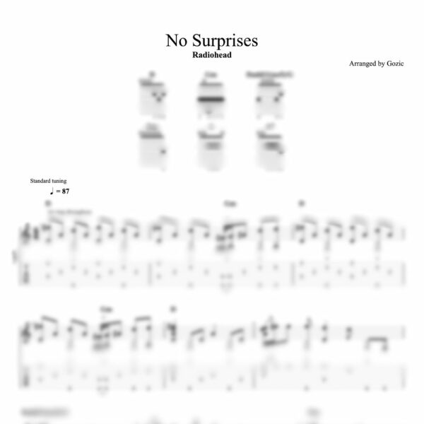 No Surprises - Radiohead